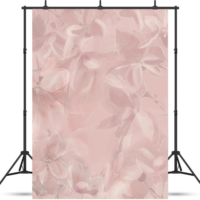 Toile de fond abstraite de fleur rose magnifique pour la photographie grunge SBH0320