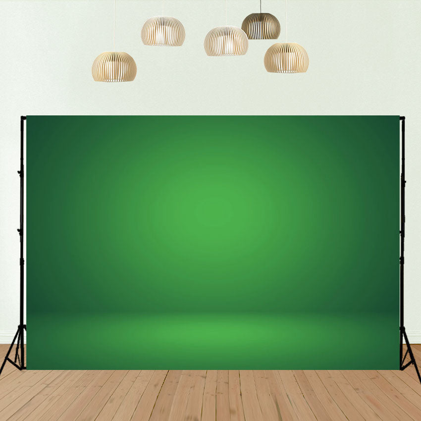 Toile de fond décors de photographie de motif vert forêt abstraite