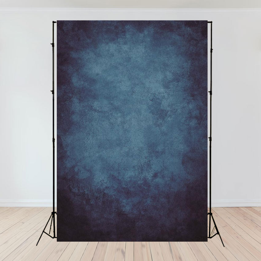 Toile de fond de photographie de texture abstraite bleu encre foncé