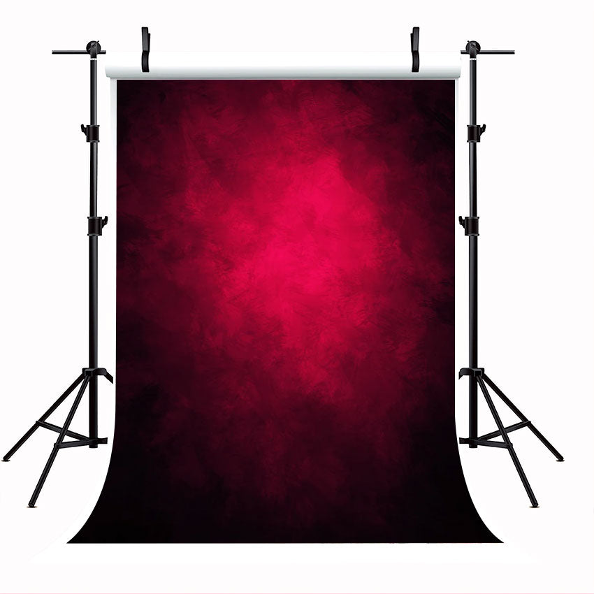 Toile de fond abstraitee marbrée bordeaux pour le studio