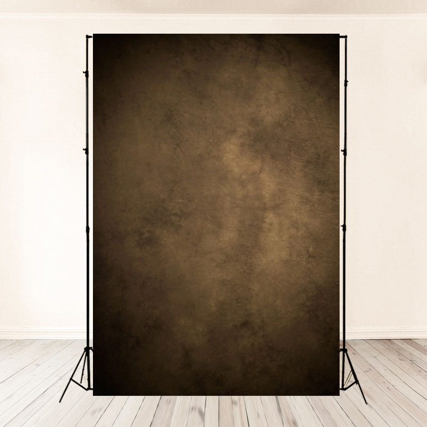 Toile de fond de photographie abstrait marron foncé pour le studio