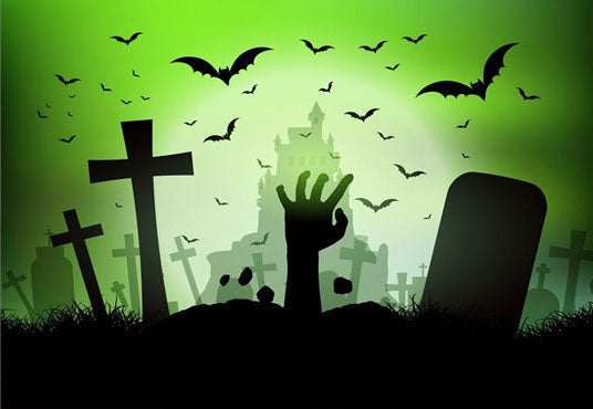 Toile de fond de Chauves-souris de photographie d'Halloween