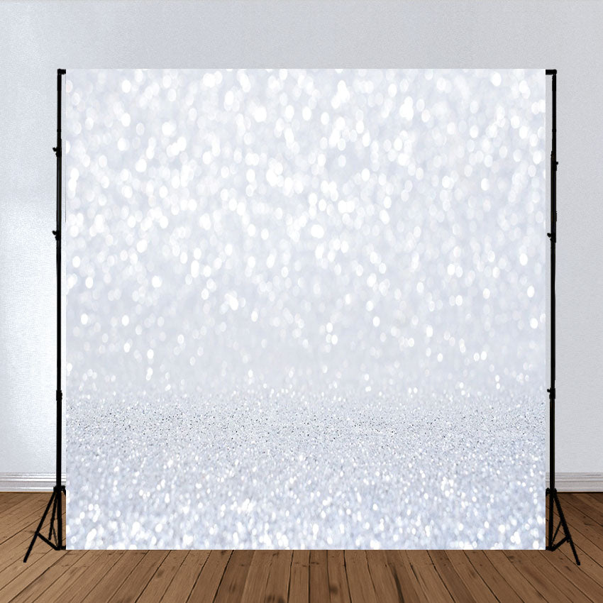 Toile de fond de photo abstraite de grand maître blanc brillant
