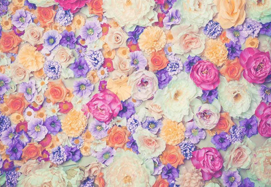 Toile de fond de mur de fleurs mariage décors de photo de mariée pour la photographie
