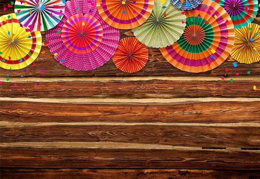 Toile de fond colorée de photographie de texture de bois d'origami pour le studio