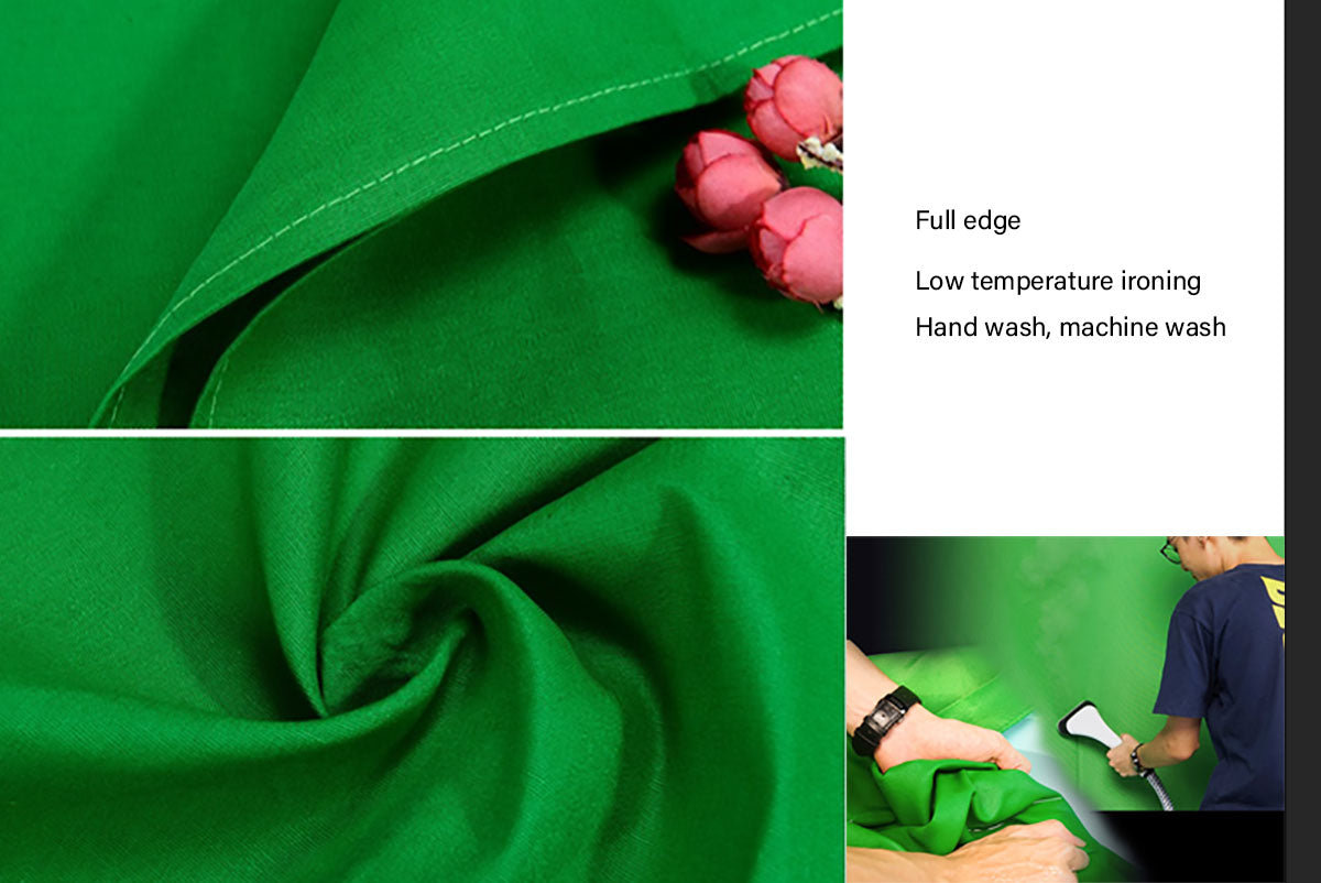 Toile de fond d'écran vert solide tissu studio photographie vidéographie SBH0148