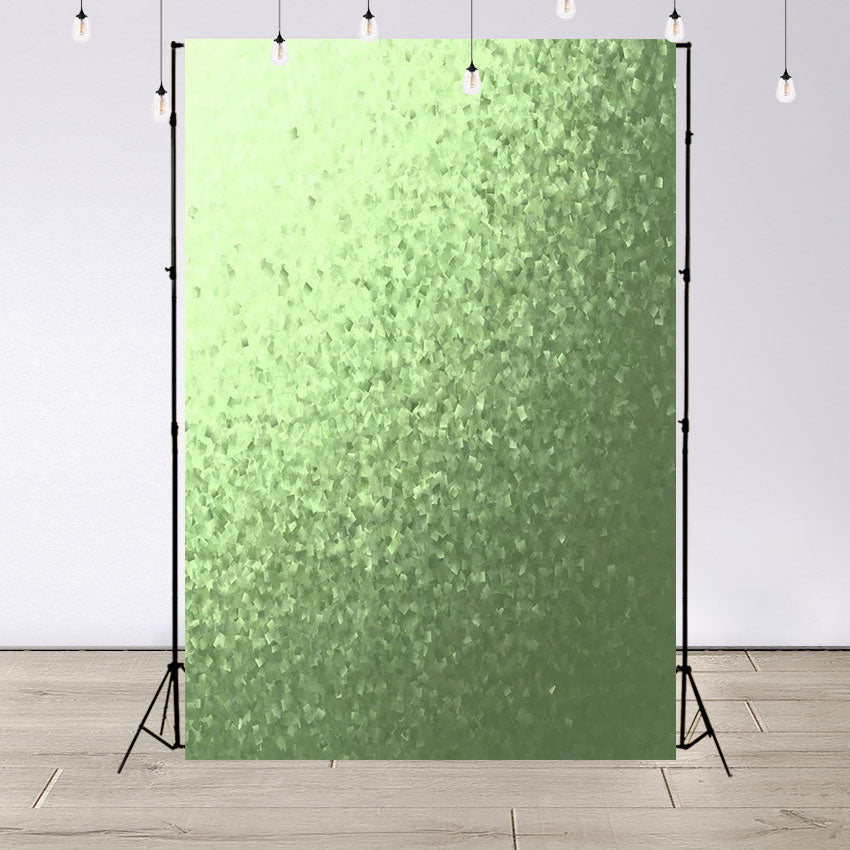 Toile de fond décors abstraite de photographie de menthe scintillante