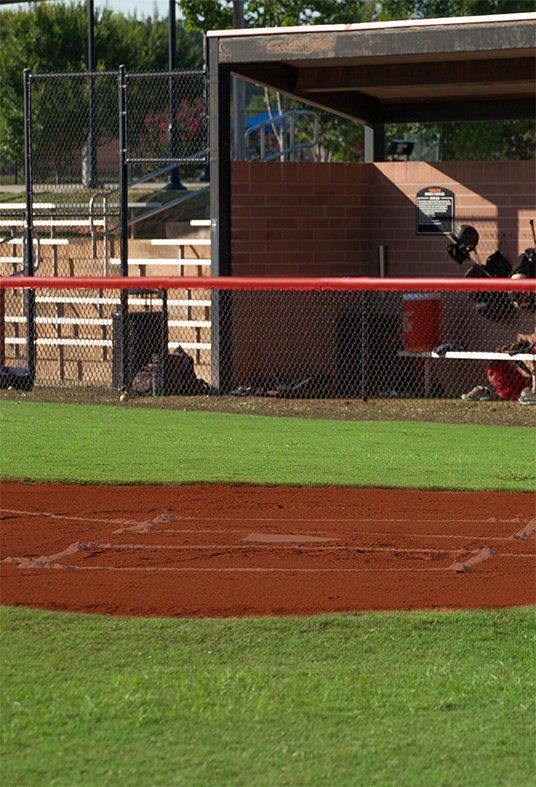 Toile de fond de terrain de baseball pirogue pour la photographie sportive SBH0238