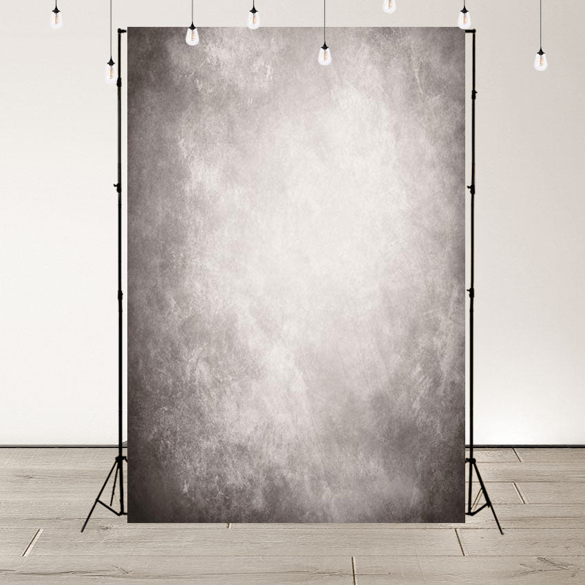 Toile de fond de studio photo abstraite de portrait gris pour la photographie