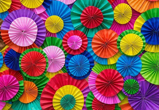 Toile de fond de moulinet coloré imprimé pour célébrer la photographie de la fête des mères