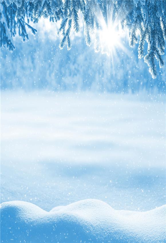 Toile de fond de photographie de neige d'hiver