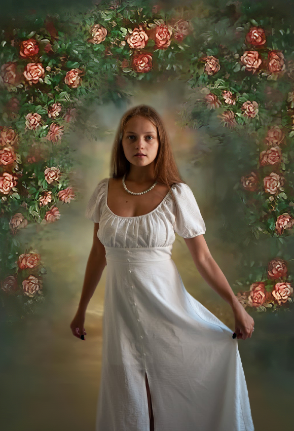 Toile de fond de photographie de fleurs roses rouges abstraite foncées pour la photo