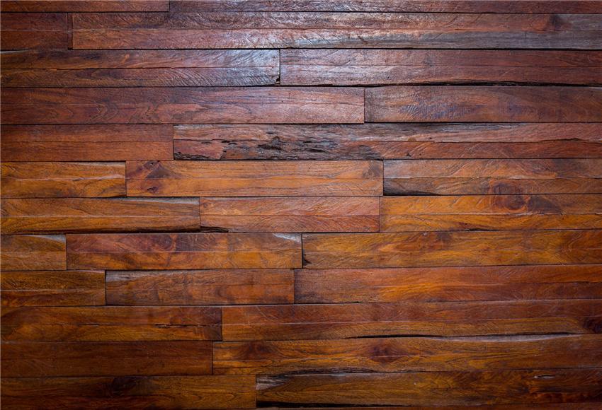 Toile de fond en bois marron foncé pour la photographie