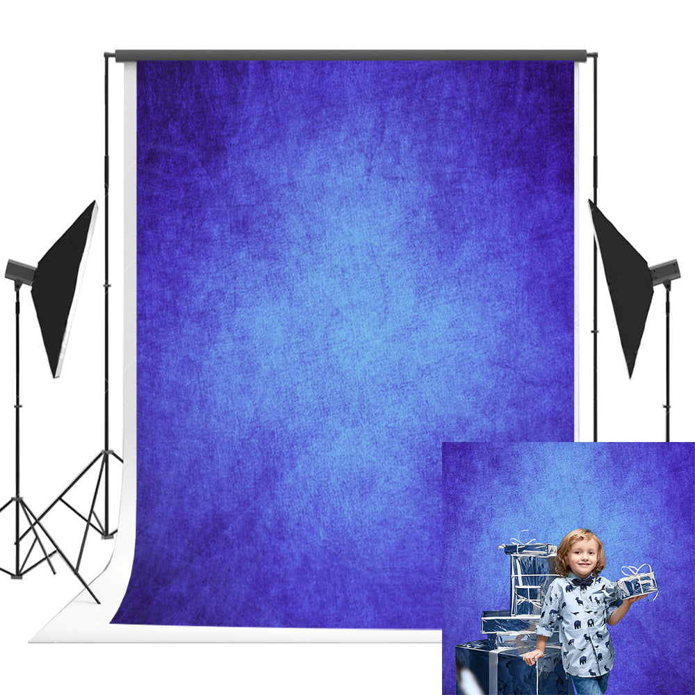 Toile de fond décors abstraite de texture bleu royal pour la photo