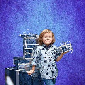 Toile de fond décors abstraite de texture bleu royal pour la photo