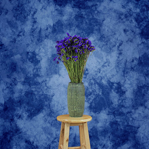 Toile de fond de bleu foncé à contraste élevé portrait studio numérique photographie abstraite K23238