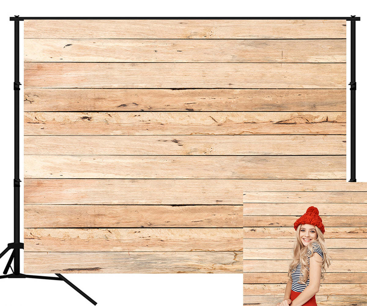 Toile de fond de photographie plancher de bois brun mur texture