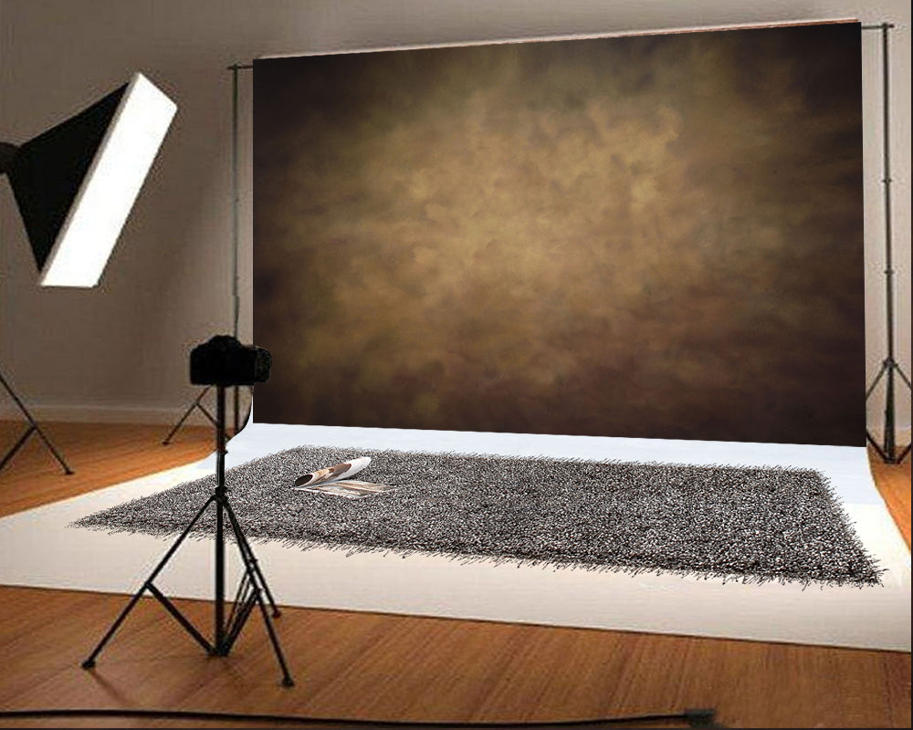 Toile de fond décors abstraite de photographie de mur brun pour la photographie