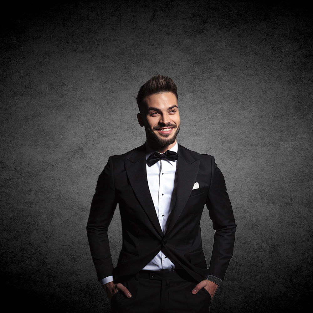 Toile de fond de photographie de motif gris noir abstrait