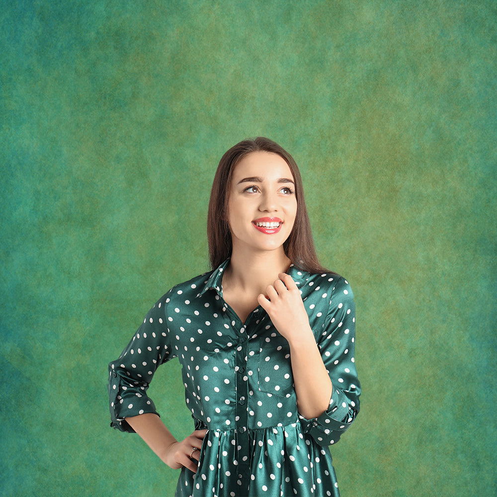 Toile de fond photo de mur vert texture abstraite verte pour la photographie studio portraits KH23314