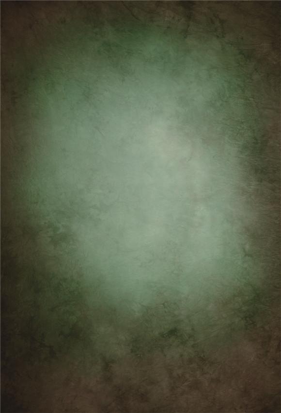 Toile de fond de photographie de portrait abstrait vert rétro