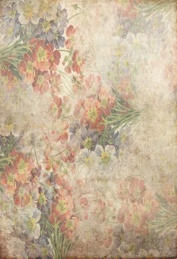 Toile de fond décors abstraite de studio de photo de fleurs