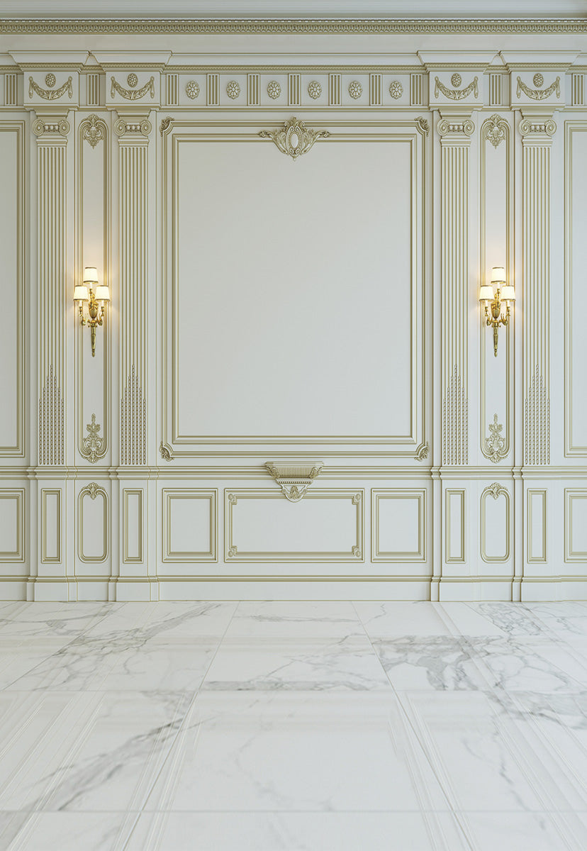 Toile de fond de mariage de mur beige luxueux pour la photographie