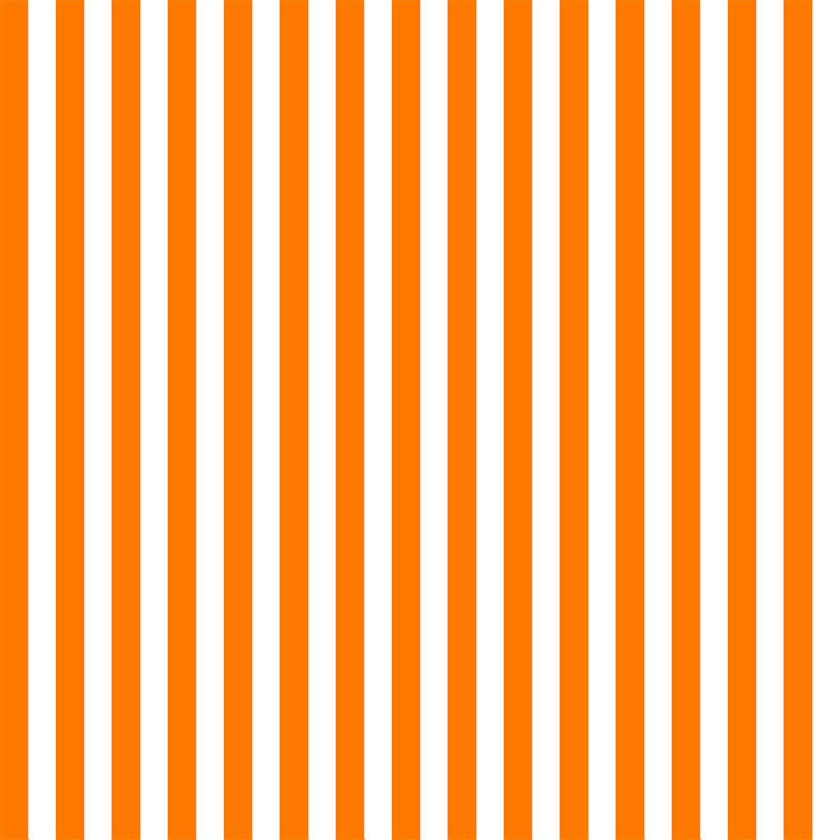 Orange and White Stripes Portrait Fabric Photography Backdrops