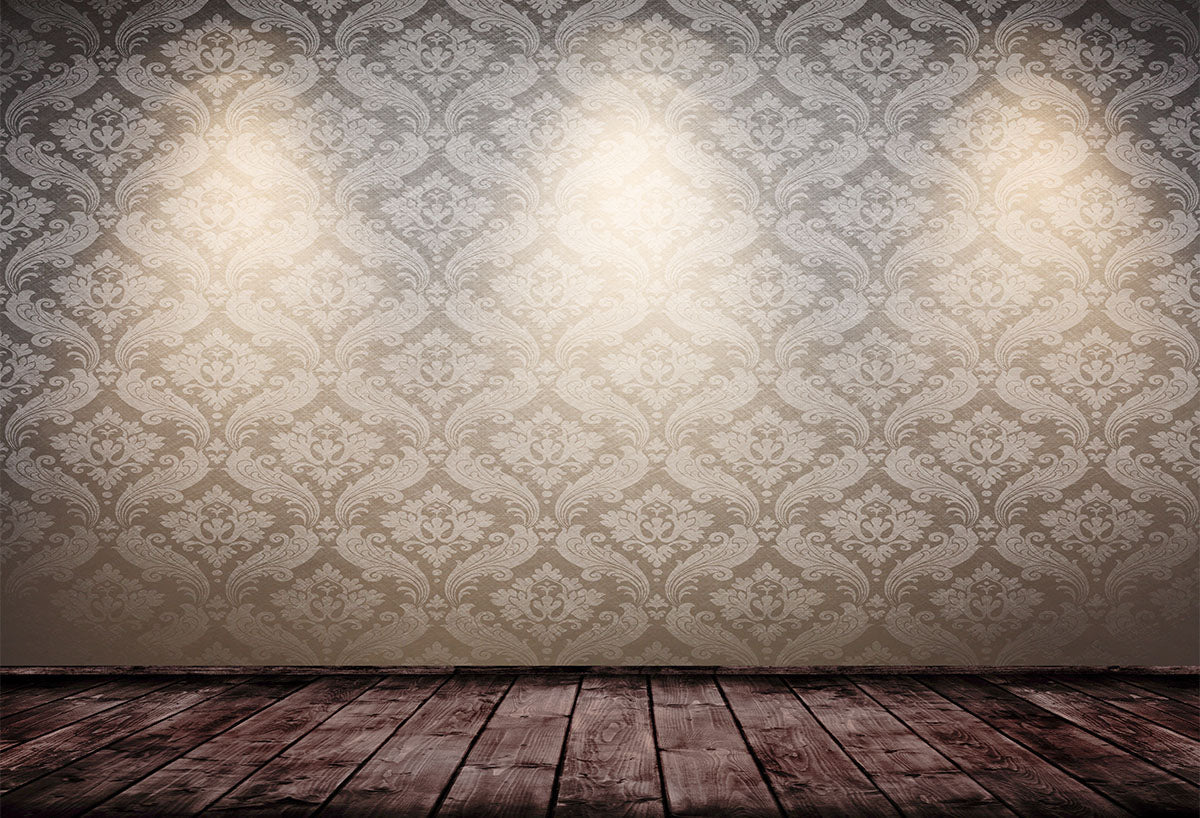 Toile de fond de texture de sol en bois brun pour mariage
