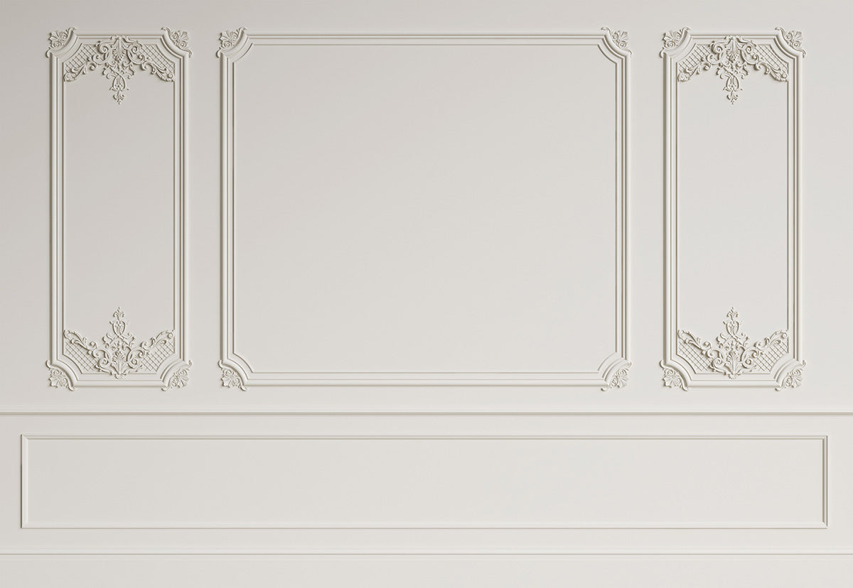 Toile de fond décors de mariage de mur de texture blanche pour la photographie