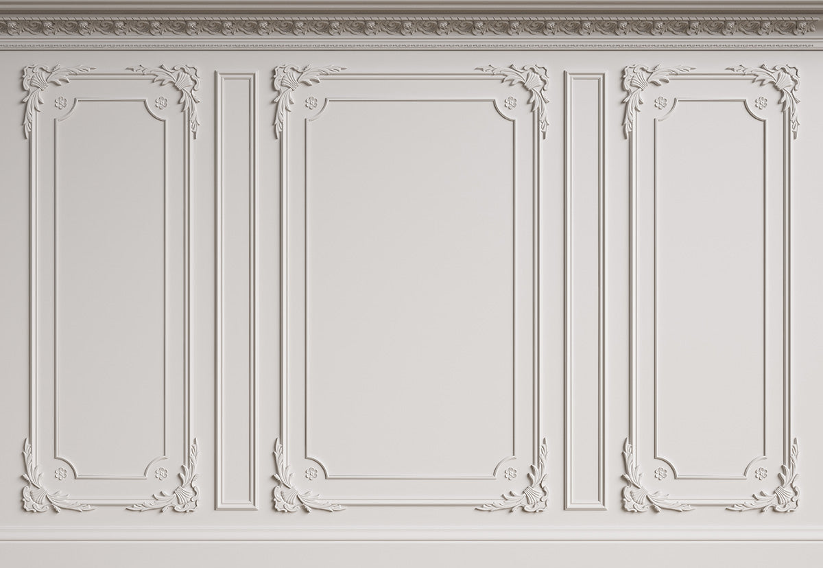 Toile de fond décors de mur en relief beige de mariage pour la photographie