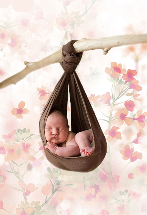 Toile de fond abstraite fleur rouge aquarelle pour la photo studio photoshoot SBH0049