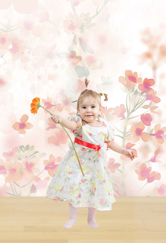 Toile de fond abstraite fleur rouge aquarelle pour la photo studio photoshoot SBH0049