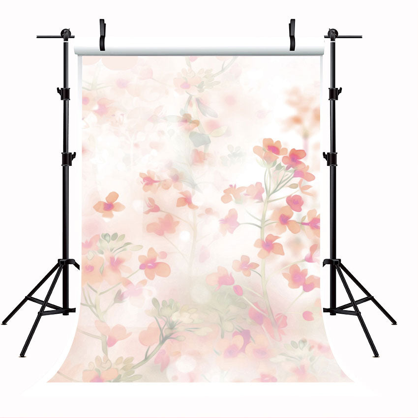 Toile de fond abstraite fleur rouge aquarelle pour la photo studio photoshoot SBH0049