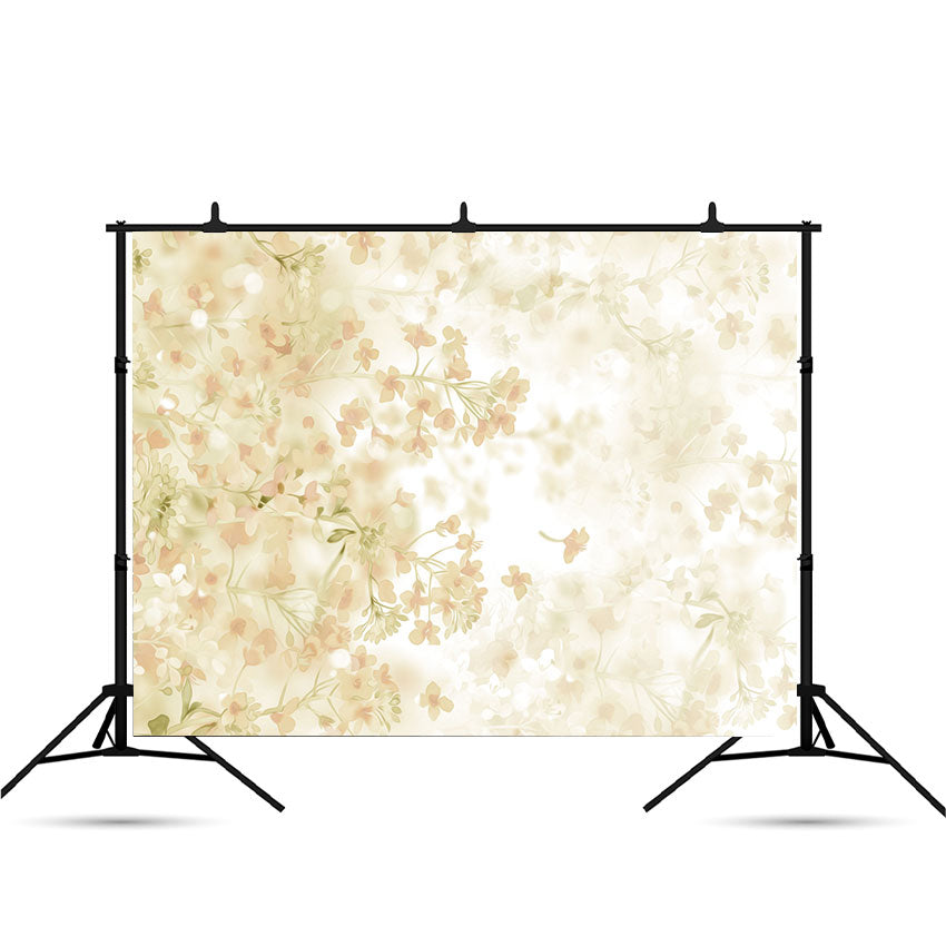 Toile de fond abstraitee de peinture florale à l'huile impressionniste pour la photographie SBH0051