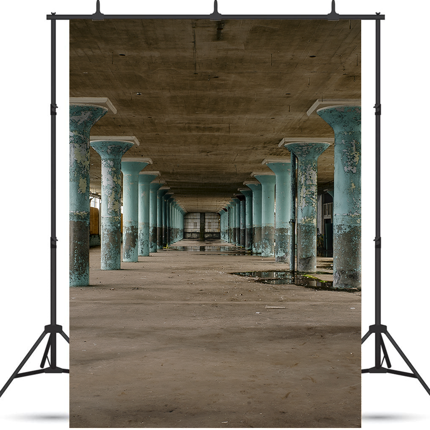 Toile de fond de photographie d'usine abandonnée SBH0374