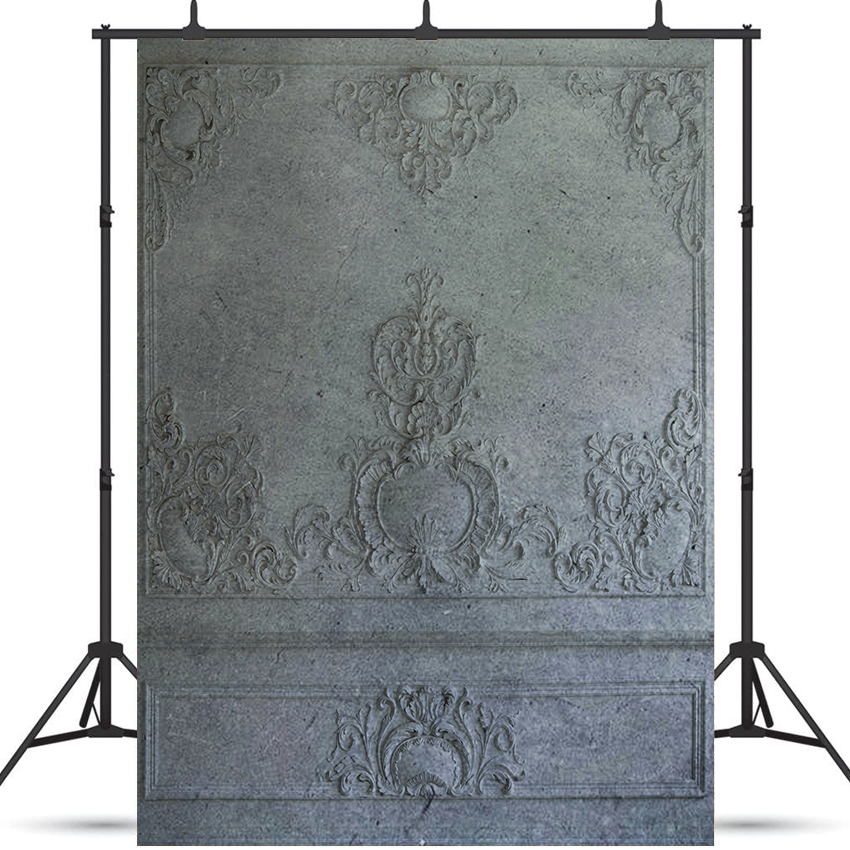 Toile de fond de mur intérieur en plâtre gris pour la photographie SBH0382