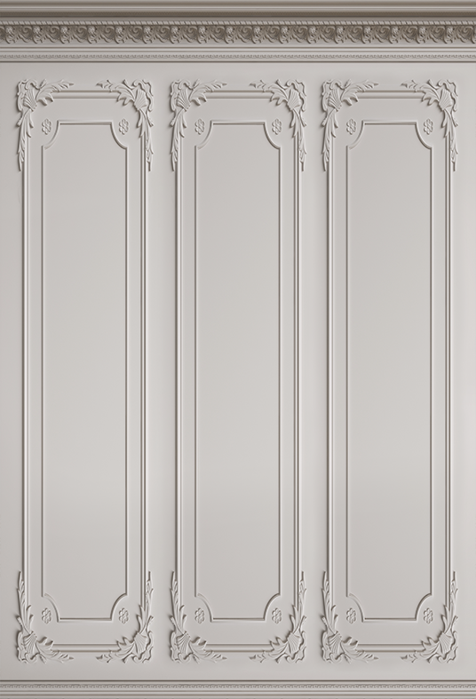 Toile de fond de photographie de mur intérieur classique blanc SBH0387