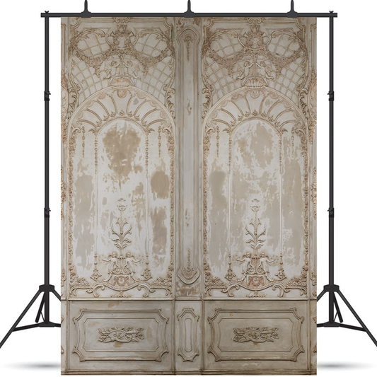 Toile de fond de relief en plâtre orné pour la photographie SBH0410