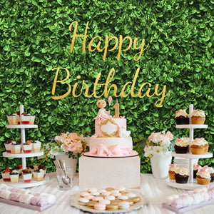 Toile de fond de photographie vert foncé pour la fête d'anniversaire