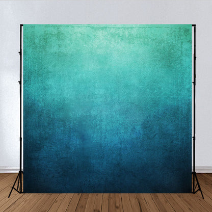 Toile de fond décors abstraite de photographie de motif bleu vert pour la photographie