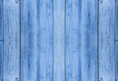 Toile de fond de texture de sol en bois bleu nature pour la photomaton
