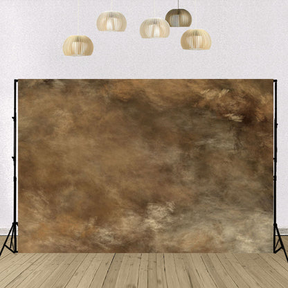 Toile de fond brun portrait photo studio abstrait décors