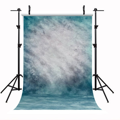 Toile de fond abstraite pour la photomaton à l'encre bleue