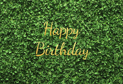 Toile de fond de photographie vert foncé pour la fête d'anniversaire