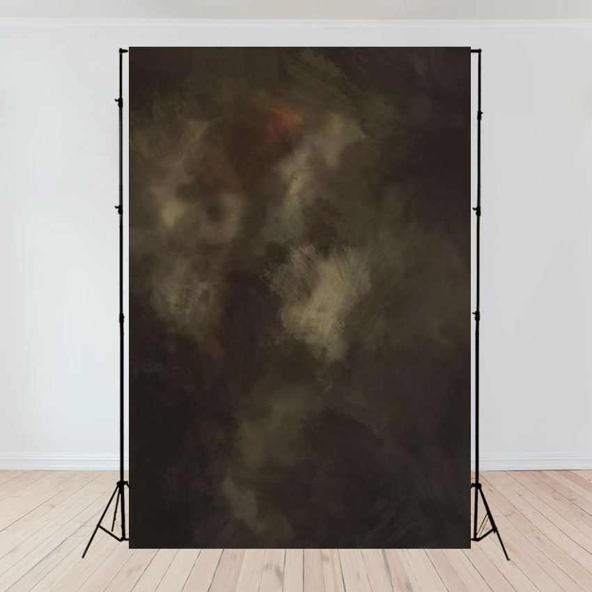Toile de fond de portrait abstrait de studio photo sombre
