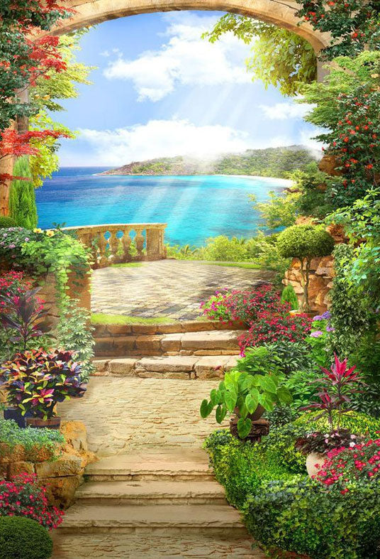 Toile de fond de beau paysage de soleil de saison de printemps pour la photographie