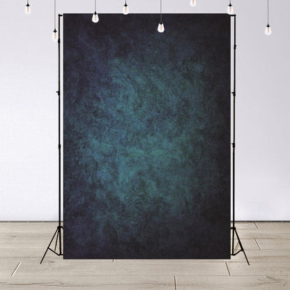Toile de fond de studio photo abstrait texture bleue pour portrait