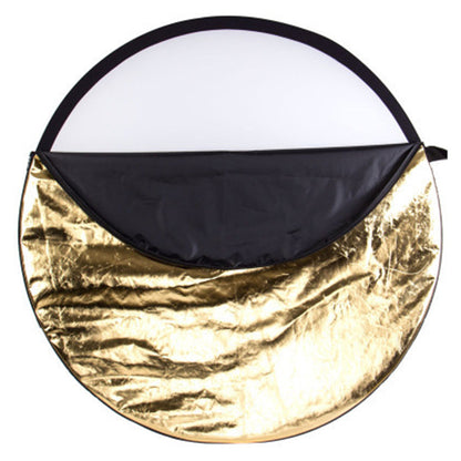 43 pouces/110 cm rond 5-en-1 réflecteur de lumière pliable multi-disque avec sac