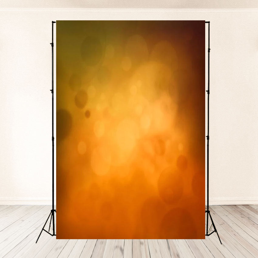 Toile de fond abstraite de polka orange marron pour la photographie